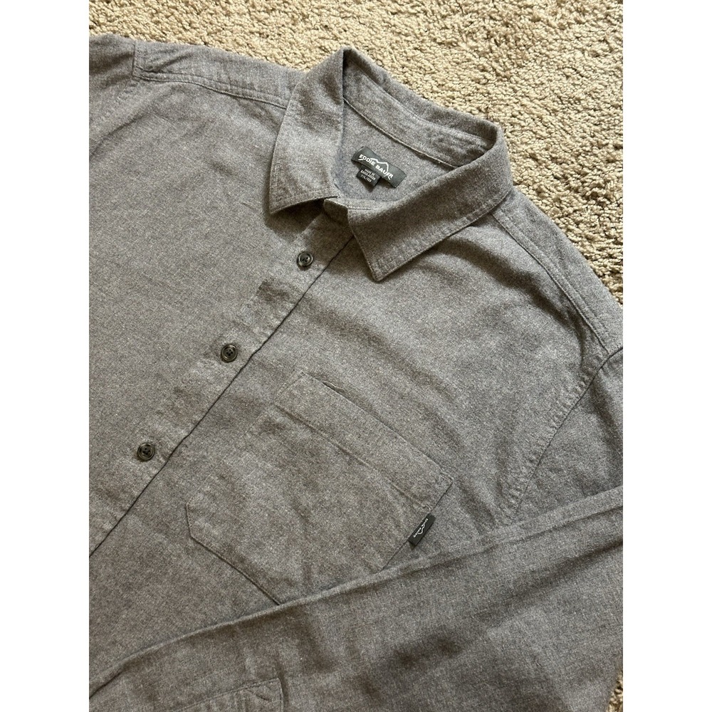 Men's Eddie Bauer Long Sleeve Button Up Shirt - XXL